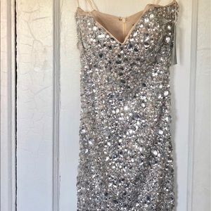 Jovani S4247A short strapless dress
